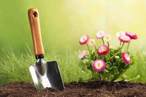 Contact prompt for accessibility requests for Woolwich gardening services